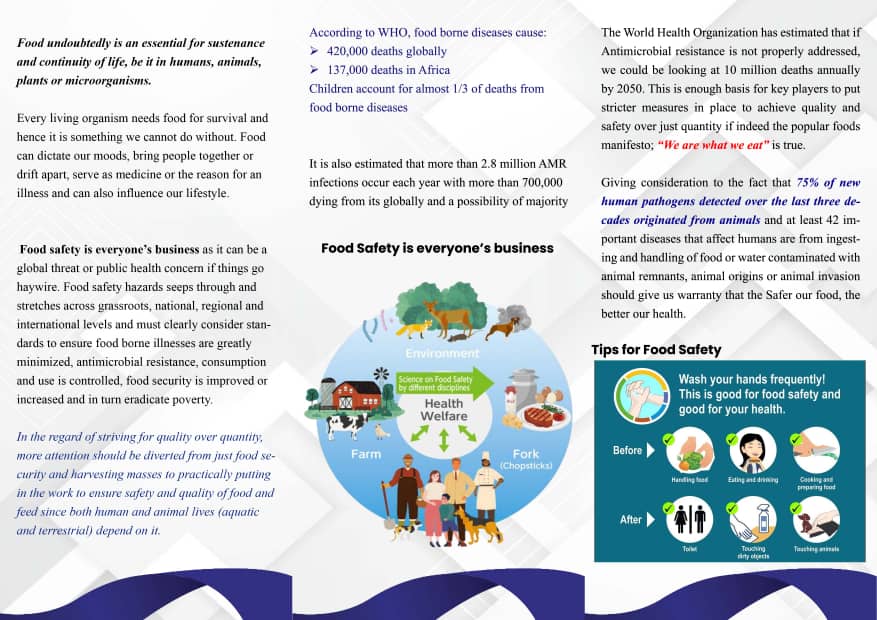 afsts_knust's tweet photo. TIPS FOR FOOD SAFETY
Food safety is everyone's business 
#fdaghana
#NFSL_VSD 
#mofaghana
#foodsafetywithAFSTSKNUST 
#afsts_knust 
#afststothewiase https://t.co/Jnrm2oSfjz