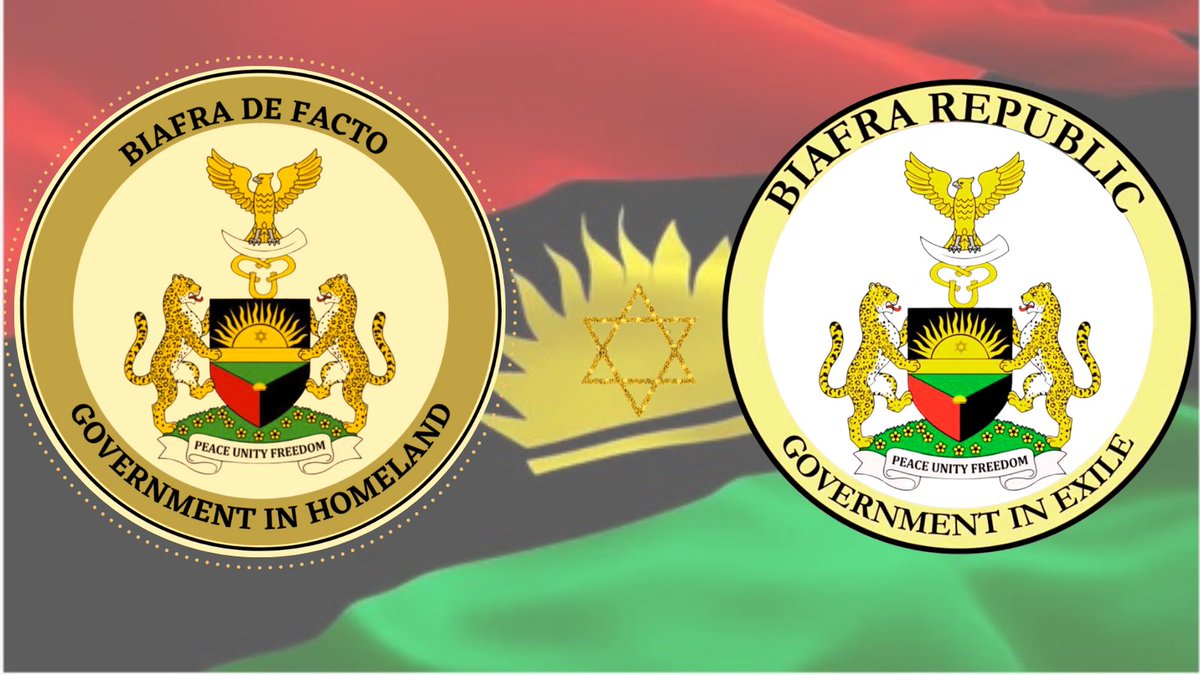 USBGovernment's tweet photo. The Prime Minister of the Biafra Republic Government in Exile has announced that going forward, That the Nigeria Labour Congress order will not be respected in Biafra territory and that any order from any Nigerian establishment is not welcomed in Biafra territory.

Biafra means Peace to the World.     
#BRGIE #BiafraExit2023 #NoStoneMustBeLeftUnturned
PM @simon_ekpa @IMC_BRGIE
@NOIweala @UN @michaeljohns @_AfricanUnion
@UN_HRC @POTUS @EU_Commission @G7
@elonmusk @jarvisjohnsontx @kishida230
@Jerusalem_Post @mikepompeo @SecBlinken
@ahunnaeziakonwa @AUC_MoussaFaki @elicoh1
@vonderleyen @volker_turk @kishida230 @hrw
@AlboMP @JustinTrudeau @President_KR @hsfi
@Amir_Avivi @EmmanuelMacron @amnestysasia
@aniewang @DailyPostNGR @SaharaReporters
@yleuutiset @niinisto @PetteriOrpo @TarjaHalonen