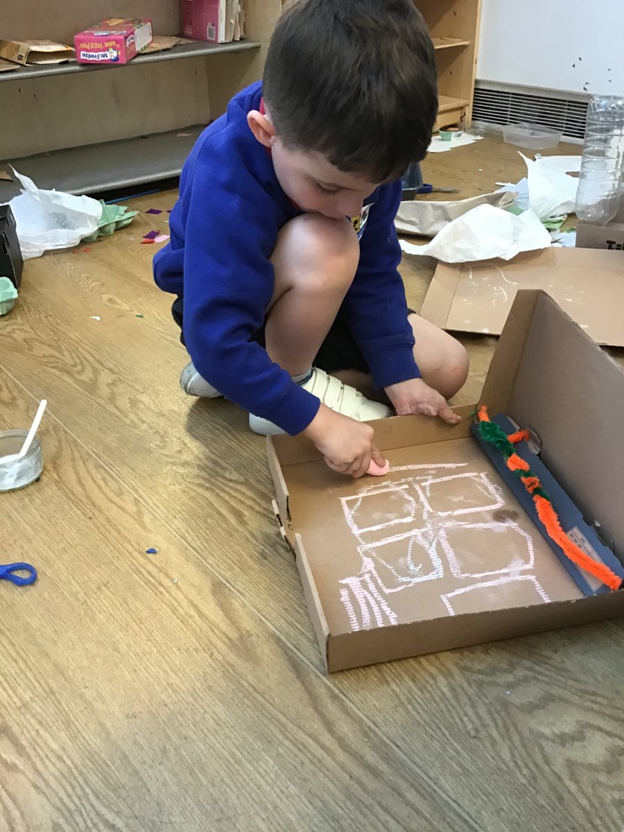 neilston_madras's tweet photo. We have been very busy in the creative area but we are running low on smaller containers such as toothpaste and cereal boxes, kitchen roll tubes and egg cartons. Any donations would be welcome. #creativity #itsnotjustabox https://t.co/NUmMG0JlNd