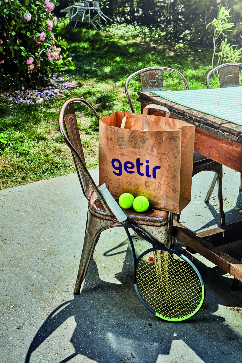 Getir, Set &amp; Match 🎾

Profitez d'une #livraison en quelques minutes et ne manquez pas une seconde des #matchs ! 🛵