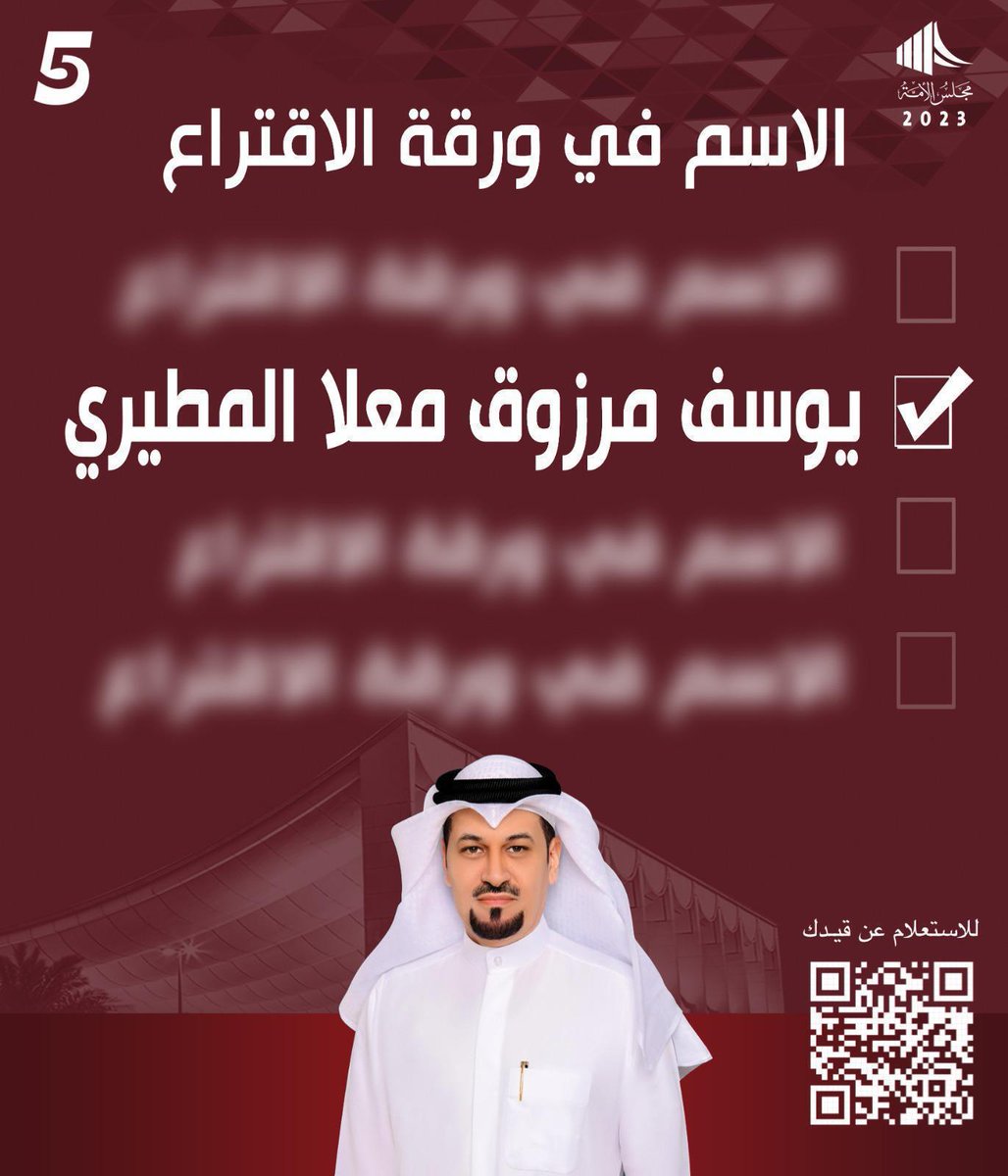 أخواني وأخواتي أهل الدائرة الخامسة حاولت أن  أقدم نفسي لكم مع التقصير والإعتذار عمن لم أستطع زيارته. 
 لا استغني عن دعمكم 
أنا اخوكم يوسف محب مثلكم للكويت أتمنى أن أرى الكويت جميلة بكل مجالاتها وسأسعى لذلك من خلال دعمكم لي وفي حال وصولي للبرلمان.
#الدائرة_الخامسة 
#يوسف_الجارد