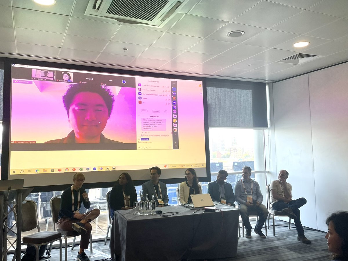 S.M.Hadi Sadati, PhD (@smhadisadati) on Twitter photo A pleasure to share recent progress with #TMTDyn at <a href="/ieee_ras_icra/">IEEE ICRA</a> tutorial "Towards accessible #softrobotics #toolbox"
Latest version:
github.com/smhadisadati/T…
Thanks to Sara Abad <a href="/H_Wurdemann/">Helge Wurdemann</a>, <a href="/_JanPeters/">Jona Blocker👻🌚🍕🌞</a>
<a href="/rvimlab/">Robotics and Vision in Medicine Lab</a> <a href="/KingsImaging/">Biomedical Engineering & Imaging Sciences</a> <a href="/thrish/">thrish</a> A pleasure to share recent progress with #TMTDyn at <a href="/ieee_ras_icra/">IEEE ICRA</a> tutorial "Towards accessible #softrobotics #toolbox"
Latest version:
github.com/smhadisadati/T…
Thanks to Sara Abad <a href="/H_Wurdemann/">Helge Wurdemann</a>, <a href="/_JanPeters/">Jona Blocker👻🌚🍕🌞</a>
<a href="/rvimlab/">Robotics and Vision in Medicine Lab</a> <a href="/KingsImaging/">Biomedical Engineering & Imaging Sciences</a> <a href="/thrish/">thrish</a>