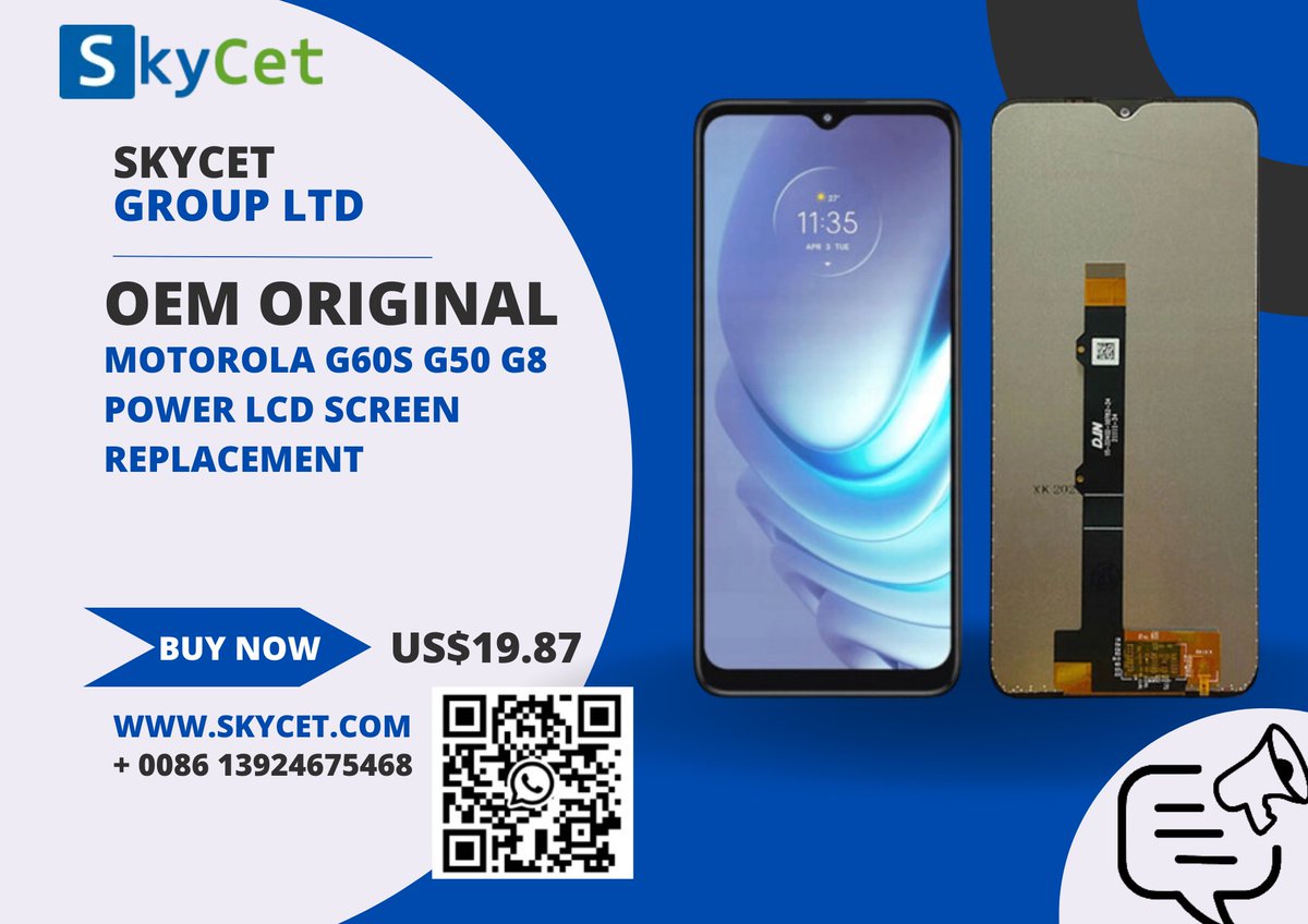 Are you looking for a high-quality LCD screen for your phone? With our quality product, you'll get crystal clear visuals that last. Upgrade your phone's display today at skycet.com!

#LCDScreen #iphoneparts #iphonerepairparts #iphone11parts #iphonereparts #skycet.com