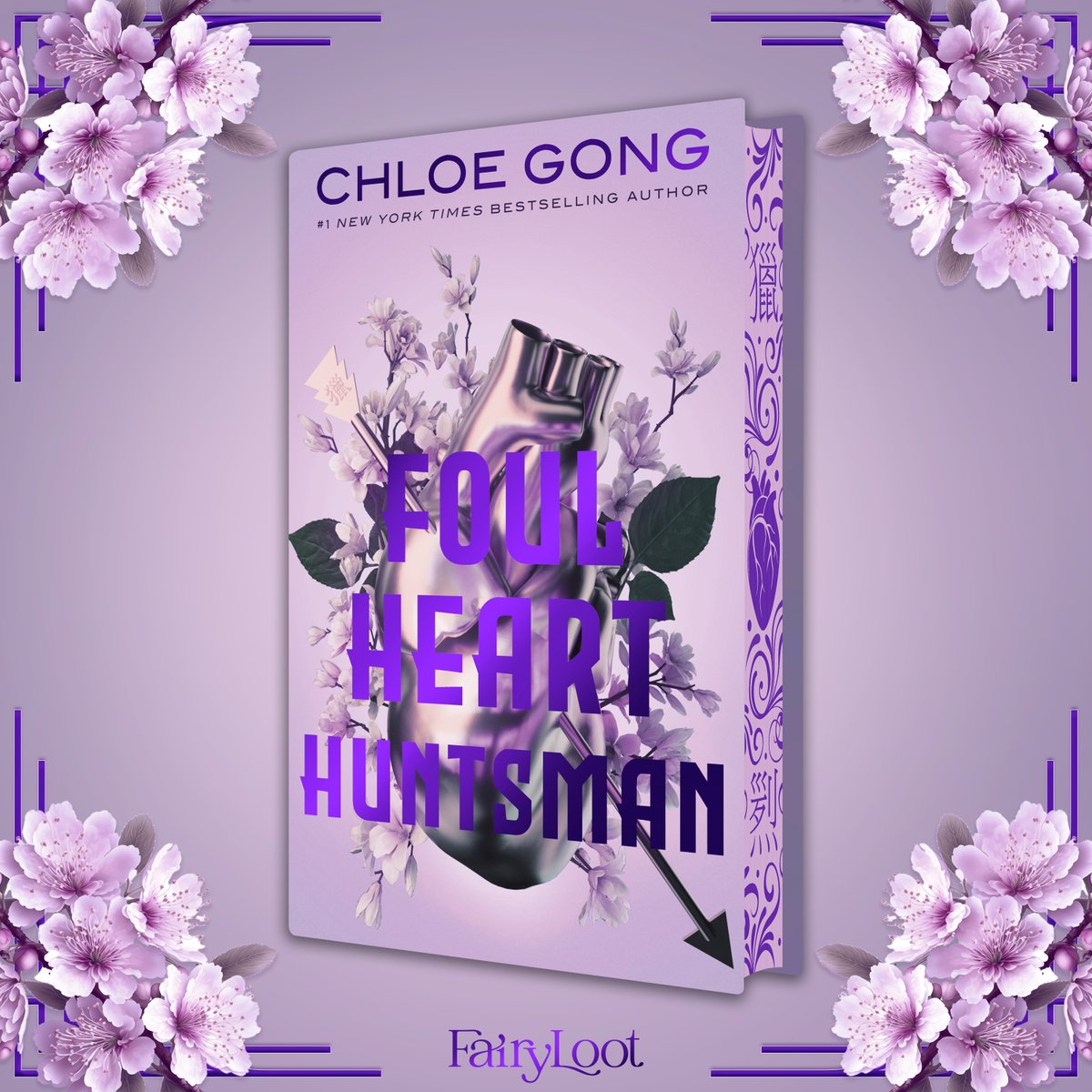 We are so thrilled to present to you… the FairyLoot Exclusive Edition of ‘Foul Heart Huntsman’ by Chloe Gong, brought to you in collaboration with <a href="/thechloegong/">Chloe Gong (Updates)</a> and <a href="/hodderscape/">Hodderscape</a>!