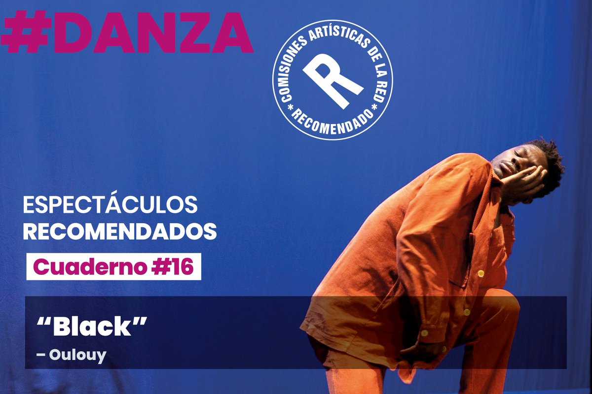 Africamoment's tweet photo. 📢 'Black', obra de #Oulouy, producida y distribuida por @Africamoment, ha sido seleccionada como espectáculo recomendado por la comisión de ballet, danza y artes del movimiento de la Red Española de Teatros @LaRed_deTeatros 

👉🏿 Booking: hola@africamoment.org https://t.co/DA28Qtii6Q
