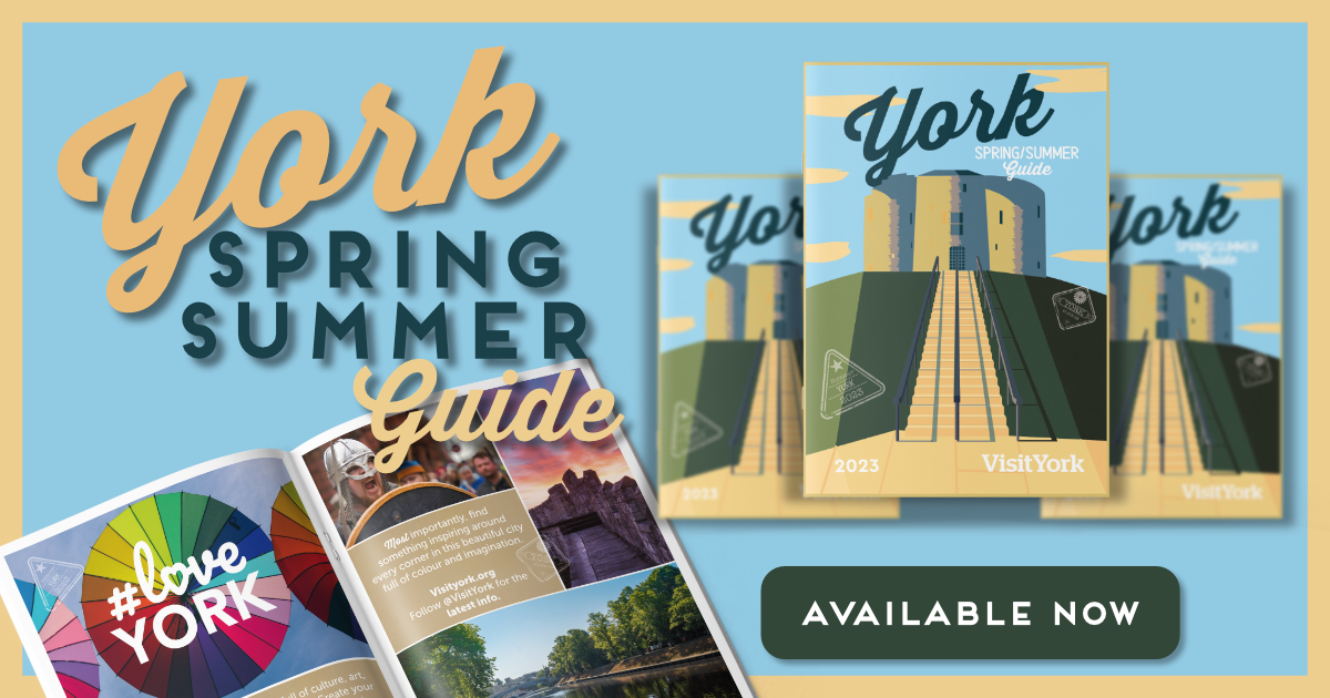 Discover all the incredible things to do in York this summer, including a packed calendar of events! 🌞

Drop by the Visitor Information Centre on Parliament Street to pick up a copy of the York Spring/Summer Guide or view the digital version here: loom.ly/4eWO0SA