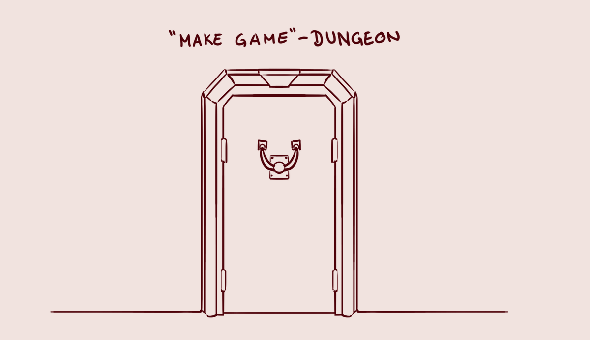 TheJackyMartin's tweet image. "I don't know what game to create. I have so many ideas!"
If this is you.
Then I want to present to you the "Make A Game Dungeon".
Often making decisions comes down to opening and closing the right doors.
🧵👇
#indiedev #gamedev