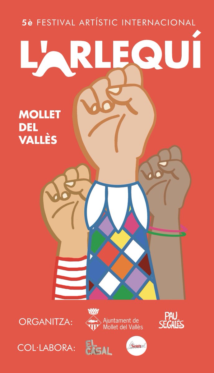 🔶🔷🔶Torna a Mollet el Festival Internacional l’Arlequí

🗓️El proper cap de setmana 10 i 11 de juny 

🌍Hi participaran artistes de primer nivell provinents de 6 països d’arreu del món. 

💥Actuacions de màgia, clown, circ, acrobàcies, música o malabars.

molletvalles.cat/ca/serveis/cul…
