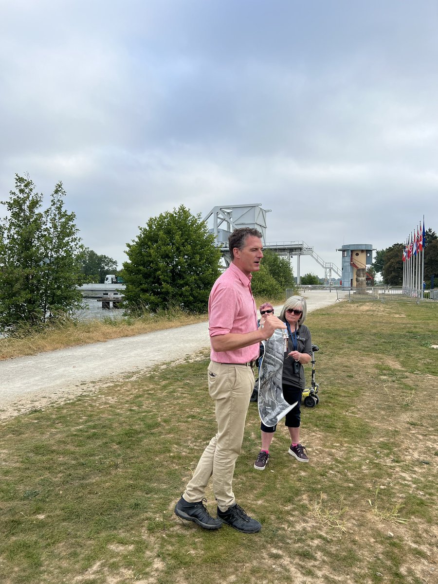 History Hit💥 on Twitter "Morning at Pegasus Bridge with thehistoryguy