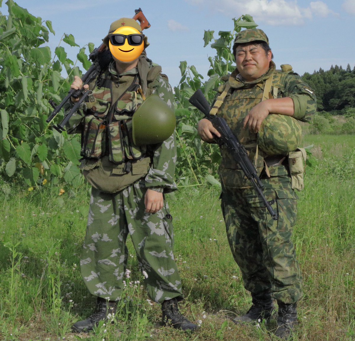 vGRAHAMv's tweet image. ガラの悪い軍隊からしか摂取できない栄養素がある

一緒に写ってる人(@ishinikov )&amp;amp;撮影(@tou_jun)
感謝！