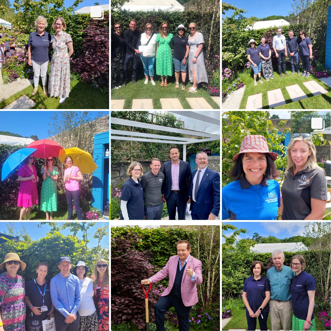IrelandNpic's tweet photo. Thank you to everyone who made @BordBiaBloom 2023 so special 💕🌺🌻
-Declan McKenna, garden designer
-colleagues from @IrelandNpic @Beaumont_Dublin @TheHSA  @HSELive 
-guests of @IrelandNpic 
-@BordBiaBloom staff, contractors, volunteers
-visitors to the #KnowActPrevent garden https://t.co/4IBb5ASApl