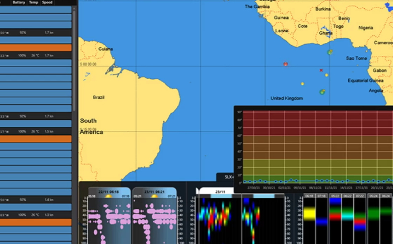 SatlinkSL's tweet photo. Our ELB3010 Manager is the most advanced #software for informed #fishing:
✅Most efficient #management and viewing of #Satlink #DSFs
✅Ability to mark events of interest on maps
✅Fully customisable
✅Complemented by the #oceanography #service
More info: https://t.co/GPXoVLgMSL https://t.co/m7kQzFRJpR