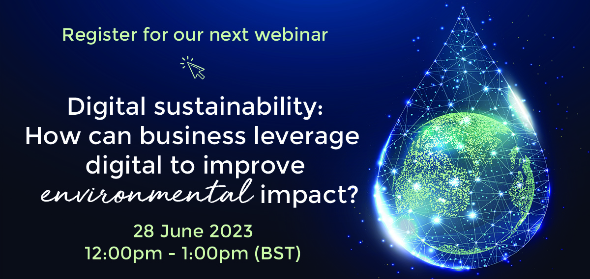 SIGN UP to our next webinar here: buff.ly/3WTgXhD 

#digitalwebinar #digitalsustainability #Sustainability #data #digitalsolutions #ESG #ESGpractices #Digital #technology