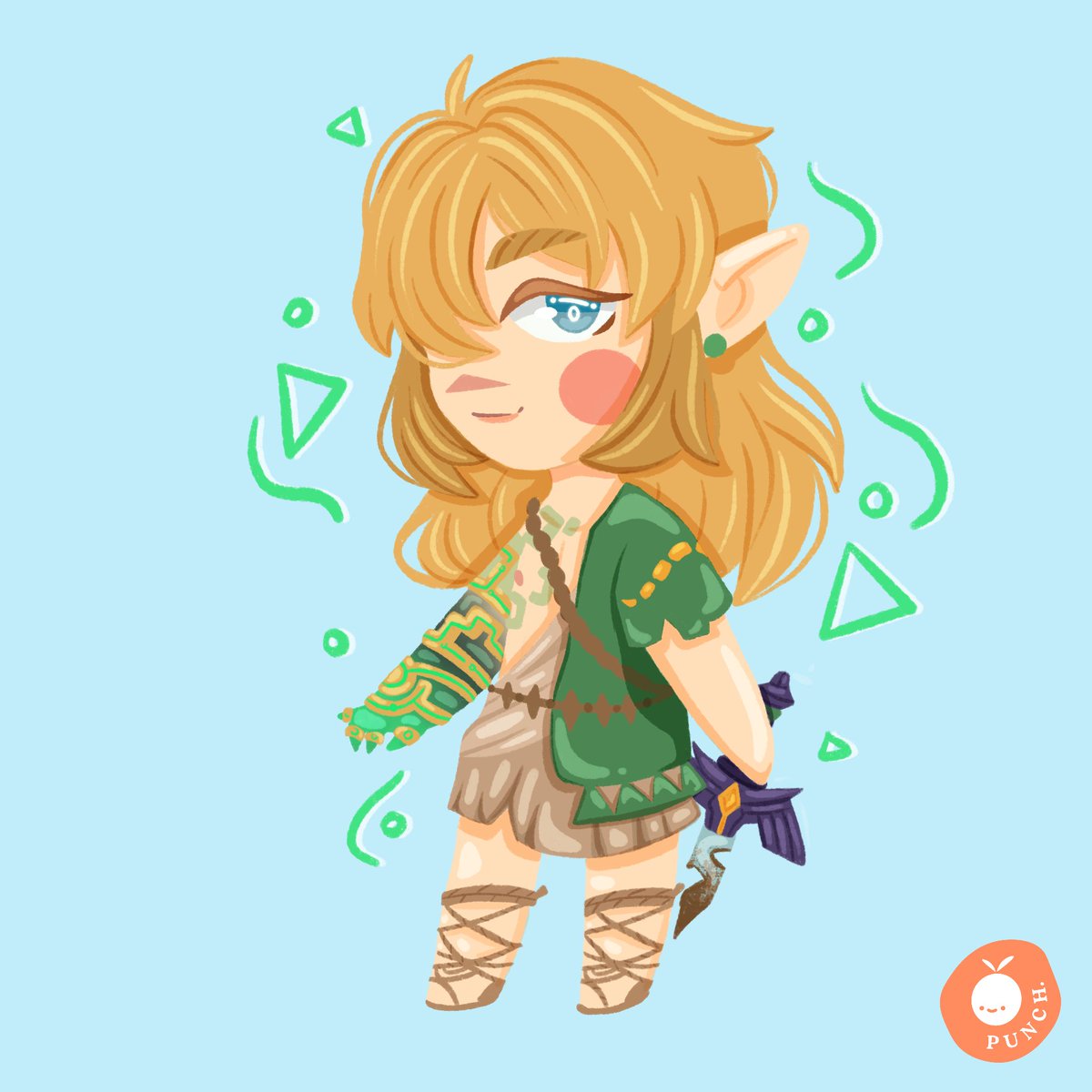 tiny knight to save the world 💙

#LegendOfZeldaTearsOfTheKingdom