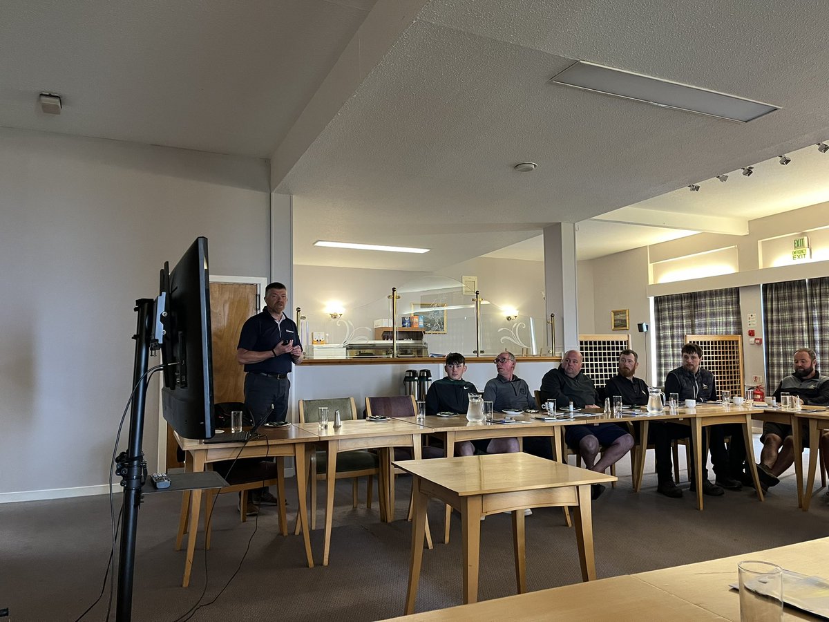 BIGGA_ScotNI's tweet photo. Attending partnership event @BroraGolfClub with @Barenbrug_DG and @aquanmitch to provide some education to members in the Highlands area …. https://t.co/FDSf5FLW0s