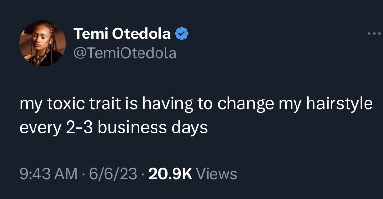 Temi Otedola reveals her t0xic trait
