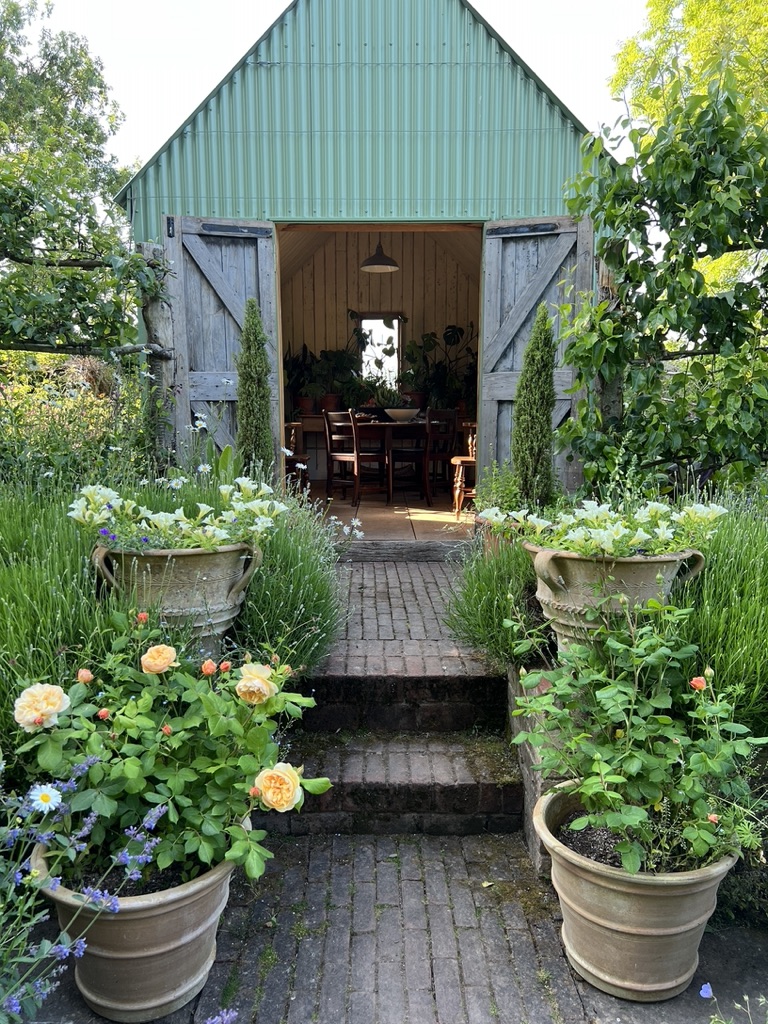 Monty Don on Twitter "The summer house on the Mound"