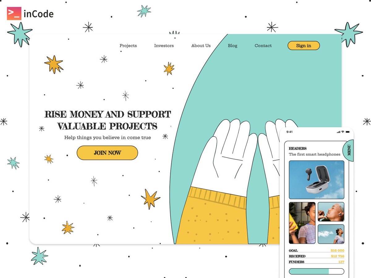 inCode_Systems's tweet photo. 🌟 New #UIUX #designproject
For a Gen Z focused crowdfunding platform we created a user interface based on behavior research https://t.co/8dnom2qkf8
#webdevelopment #webdesign #fundraising #incodesystems #uiuxdesign #webdesigner #crowdfunding #adaptive #responsive #project #genz https://t.co/CS9Lv2nU6C