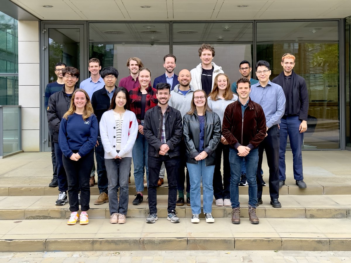 Volker Deringer (@vl_deringer) on Twitter photo New group photo! 😀 Such a pleasure to see team <a href="/VLDGroupOx/">Deringer Group Oxford</a> expanding and going strong - thanks to everyone's creative contributions, & to generous support by <a href="/UKRI_News/">UK Research and Innovation</a> <a href="/EPSRC/">Engineering and Physical Sciences Research Council</a> and of course <a href="/OxfordChemistry/">Oxford Chemistry</a> New group photo! 😀 Such a pleasure to see team <a href="/VLDGroupOx/">Deringer Group Oxford</a> expanding and going strong - thanks to everyone's creative contributions, & to generous support by <a href="/UKRI_News/">UK Research and Innovation</a> <a href="/EPSRC/">Engineering and Physical Sciences Research Council</a> and of course <a href="/OxfordChemistry/">Oxford Chemistry</a>