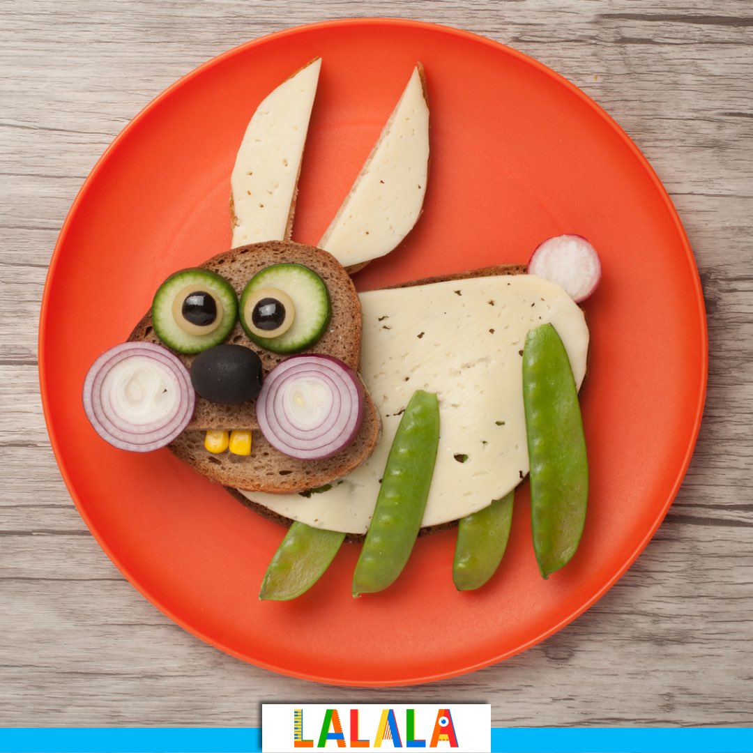 Eğlenceli ara öğünlerde bugün🐰😍