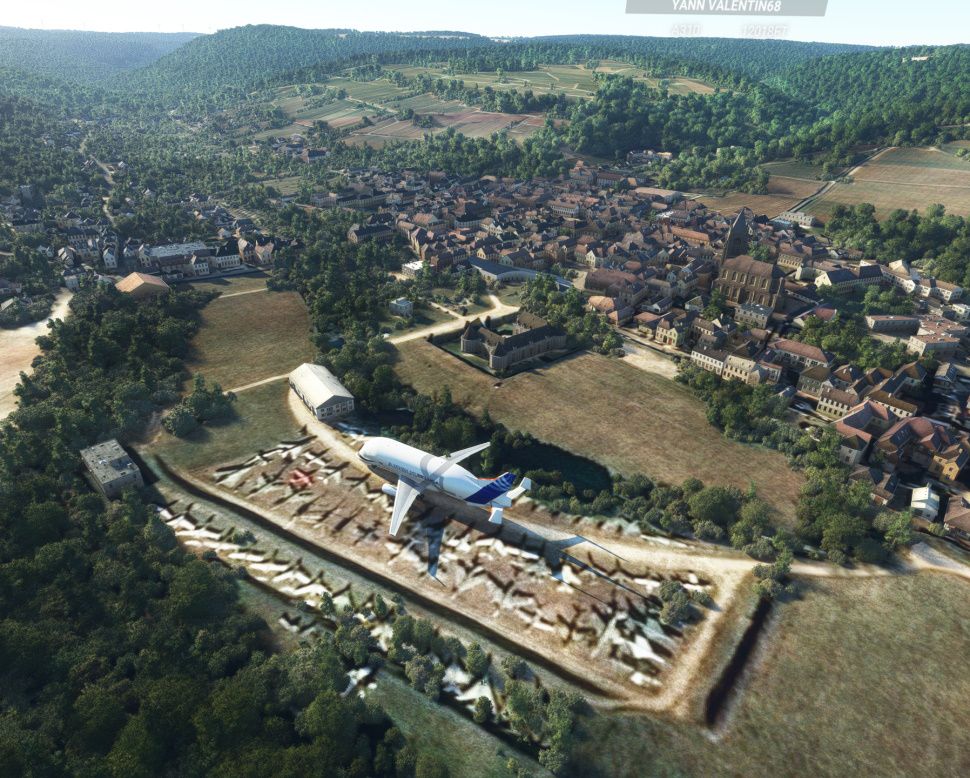 AvionChibi's tweet image. 🇫🇷戦闘機100機が展示されているブドウ畑🍇を見に行きました🐬シャトーも🍷教会も⛪️あり👍☺️
働くベルーガちゃん😍#BelugaModPlease for #msfs2020 💕🐬#iniBuilds🙏 #PMDG 🙏 #BelugaXL #MSFS測量部