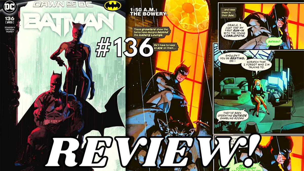 New Comic Book Review: BATMAN issue #136 | Batman Back in Gotham in a Return to Form by Zdarsky & Ortega. #batman #dccomics #comicreview

LINK➡️youtu.be/Xxd-8lhr0tk