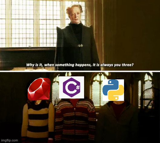 having been a freelance front-end dev for this long and having dealt with projects written in a dozen back-end languages I know in my heart if they are written in python, ruby, or C# the amount of time I need to set up the project is measured in days to weeks