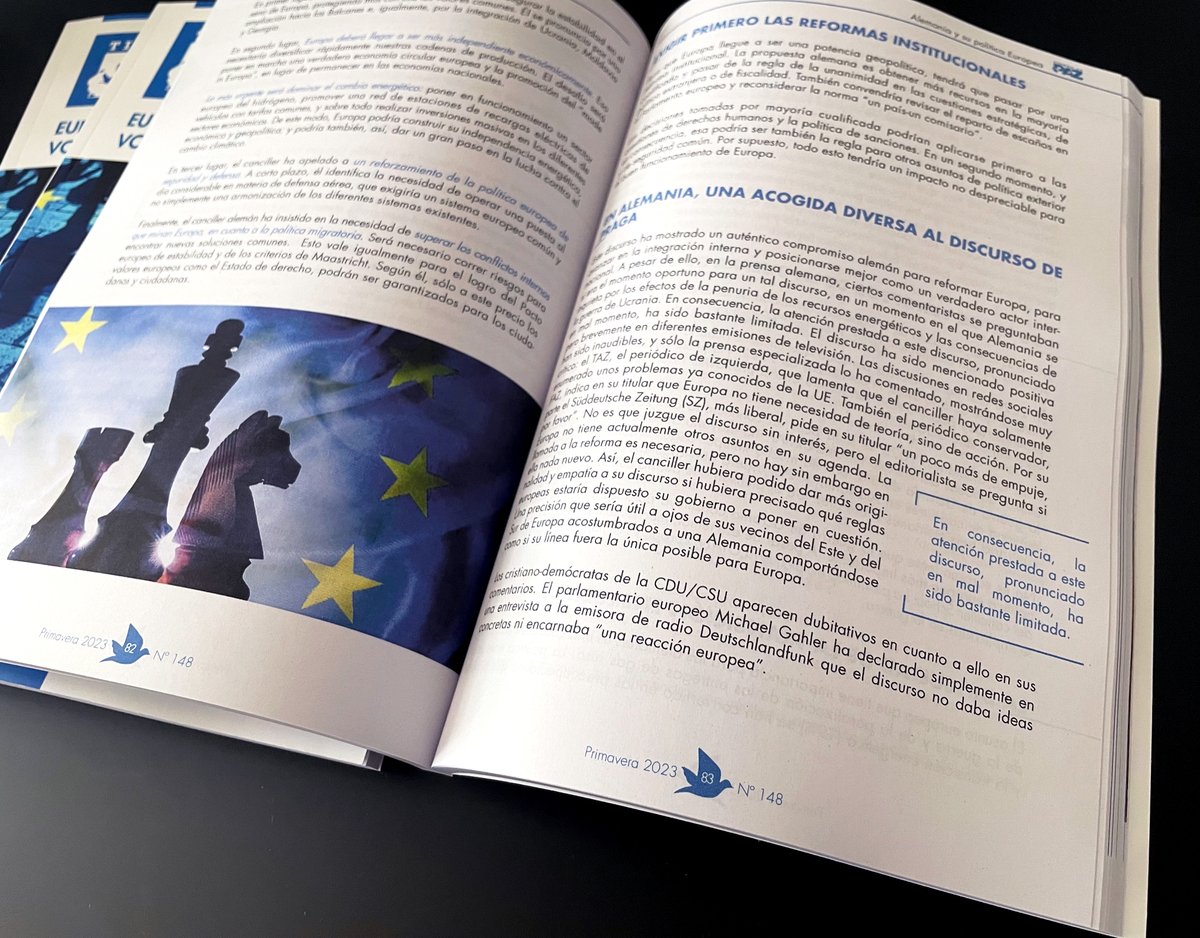 NocbaCreative's tweet photo. Diseño y producción del nuevo número de la #Revista Tiempo de Paz. Una revista monográfica de la ONG @MovimientoxlPaz 

#diseñoeditorial #maquetacion #libros #revistas #impresion #impresionrevista #revistatiempodepaz #revista #encuadernacion #publicacionrevista https://t.co/KB4sXLFDO4