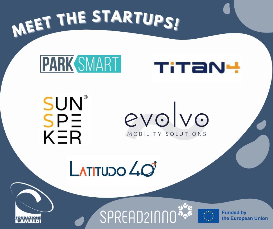 🔴We're proud to announce that Latitudo 40 is among the 5 startups selected by @amaldi_e for the @SPREAD2INNO_EU project startup event during the @WMFWeMakeFuture in Rimini 🇮🇹

Stay tuned as we'll soon share more about our participation in this event📡

#Latitudo40