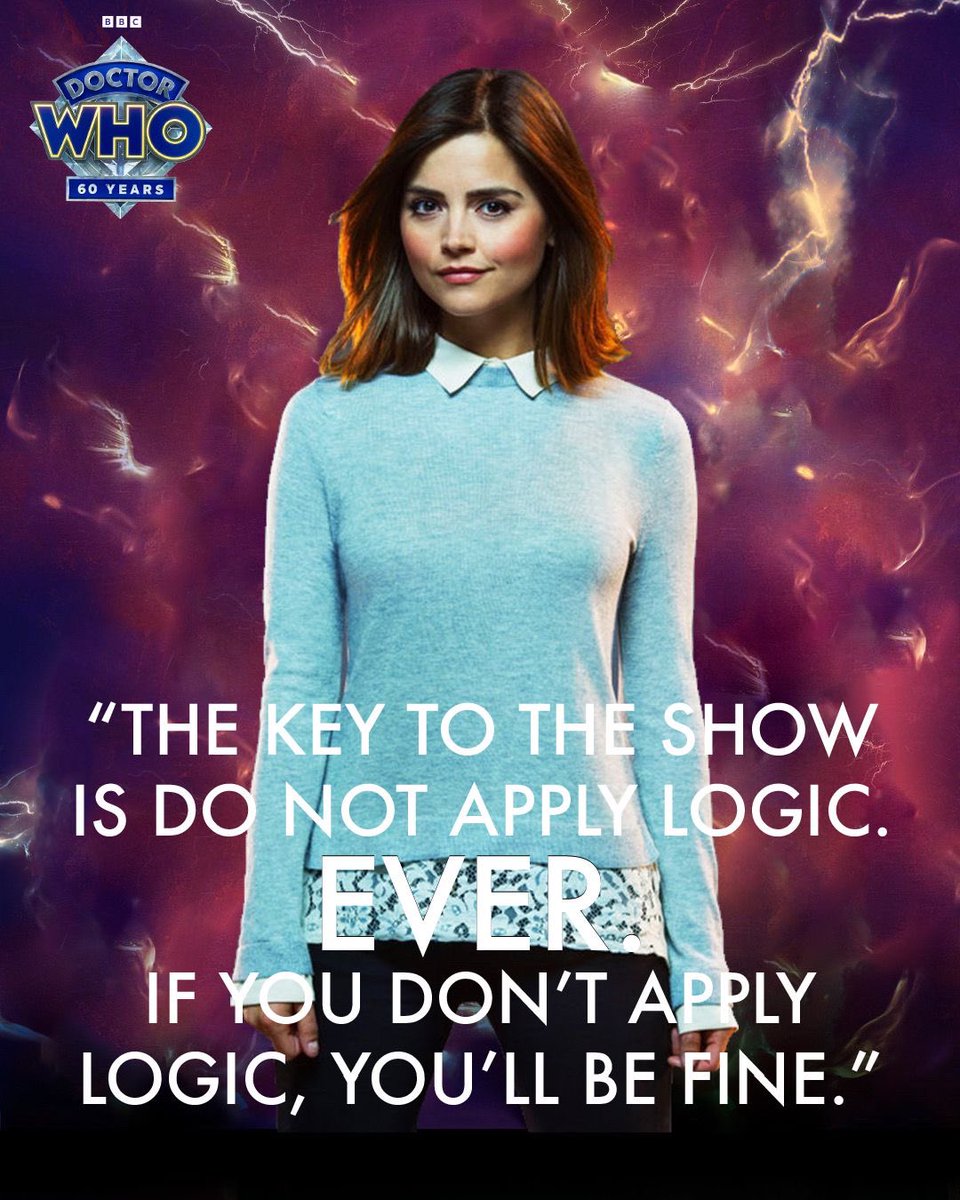 SalamiSandwich4's tweet photo. A quote to celebrate 60 years of Doctor Who - Jenna Coleman #60thCountdown (52/60) https://t.co/6TAr7xswtB