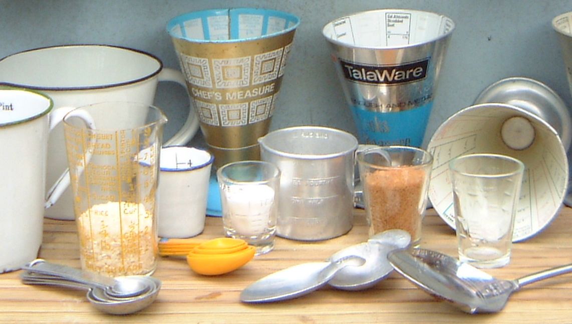 How do you measure up ?

#Vintage enamel measuring jugs, original Tala cooks' measures, glass measures & spoons. bit.ly/299HAew

#HomeCooking #VintageHome