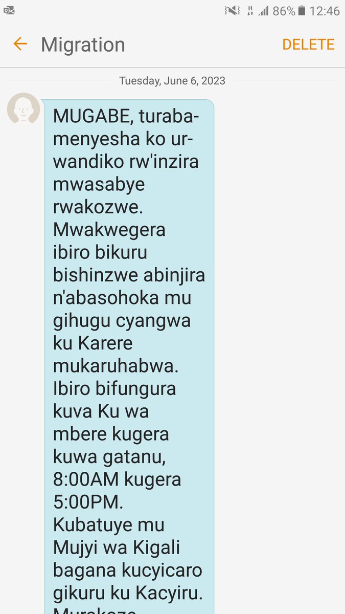 After 2 working days! <a href="/Rwandamigration/">Immigration | Rwanda</a> Muri abantu b'Abagabo