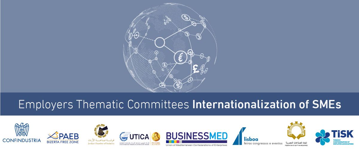 📣 #TABADOOL Community of Practice:
The <a href="/MED_MSMES/">MED MSMEs Programme 🇪🇺</a> Programme cordially invites you to participate in the survey below:
👉 Survey on the Internationalisation of Mediterranean SMEs conducted by <a href="/BUSINESSMED_Med/">BUSINESSMED</a> 
⏳ Deadline: June 20, 2023 
🔗 Survey link: cutt.ly/Uww08pKr