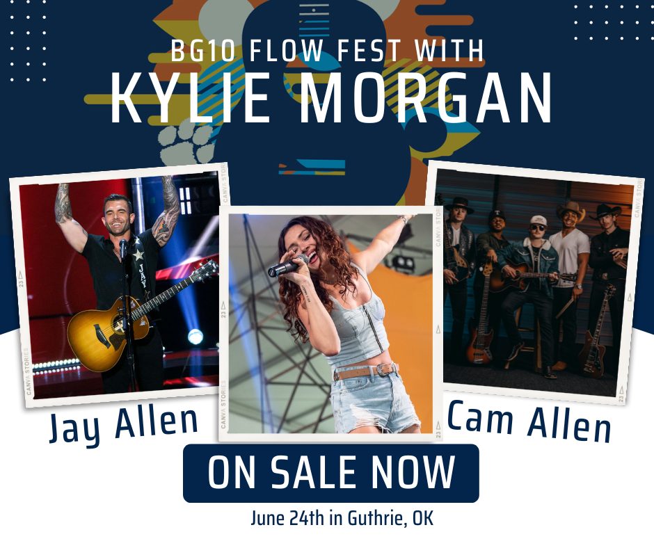 camallenmusic's tweet photo. ✨BG10 Flow Fest✨ Kylie Morgan, Jay
Allen, and Cam Allen are all performing at Flow Fest at
Rustic Rose Barn in Guthrie, OK on June 24th! Get
your tickets now and support the BG10 foundation 🙌
https://t.co/j5HDbumKEg

#kyliemorgan #jayallen #camallen #benefit #bg10
#bg10legend https://t.co/qupmhp4zWC