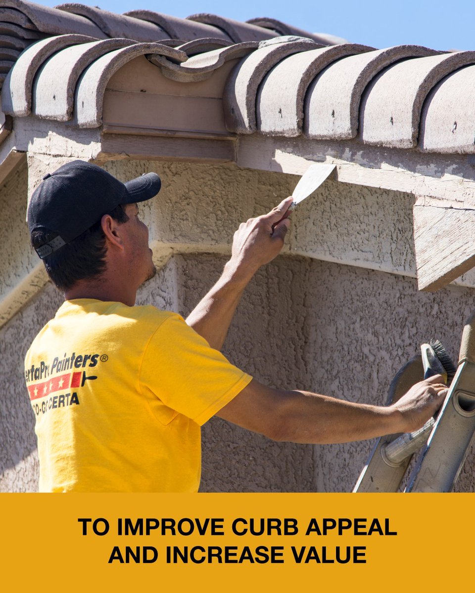 CertaProWI's tweet image. Exterior Painting: 4 reasons to paint your home 🤔