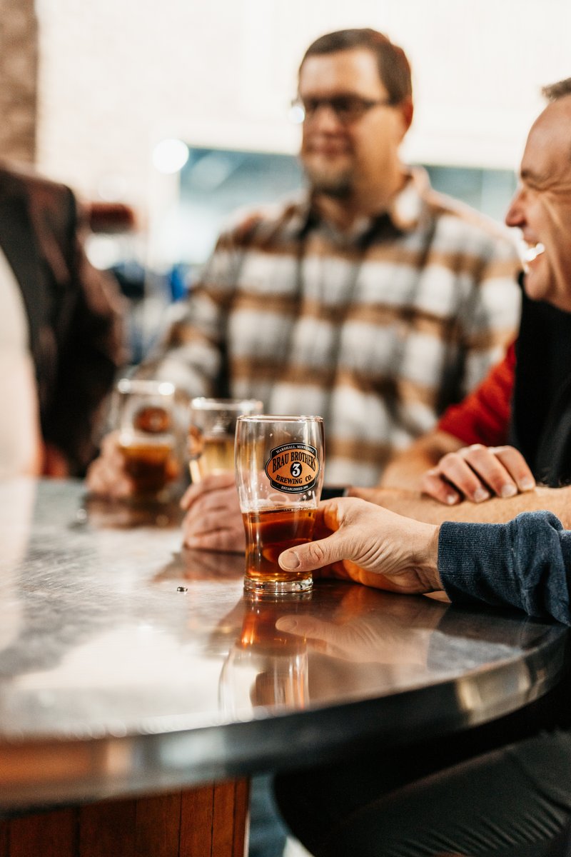 Cheersing to all your dad joke telling, advice giving, life lesson watchers ✨ Happy Father's Day!
📍 <a href="/BrauBeer/">Brau Bros Brewing</a> 
#visitmarshallmn #happyfathersday #cultivatingthebestexperiences #onlyinmarshall #braubrothersbrewingcompany #drinklocal #Cheers