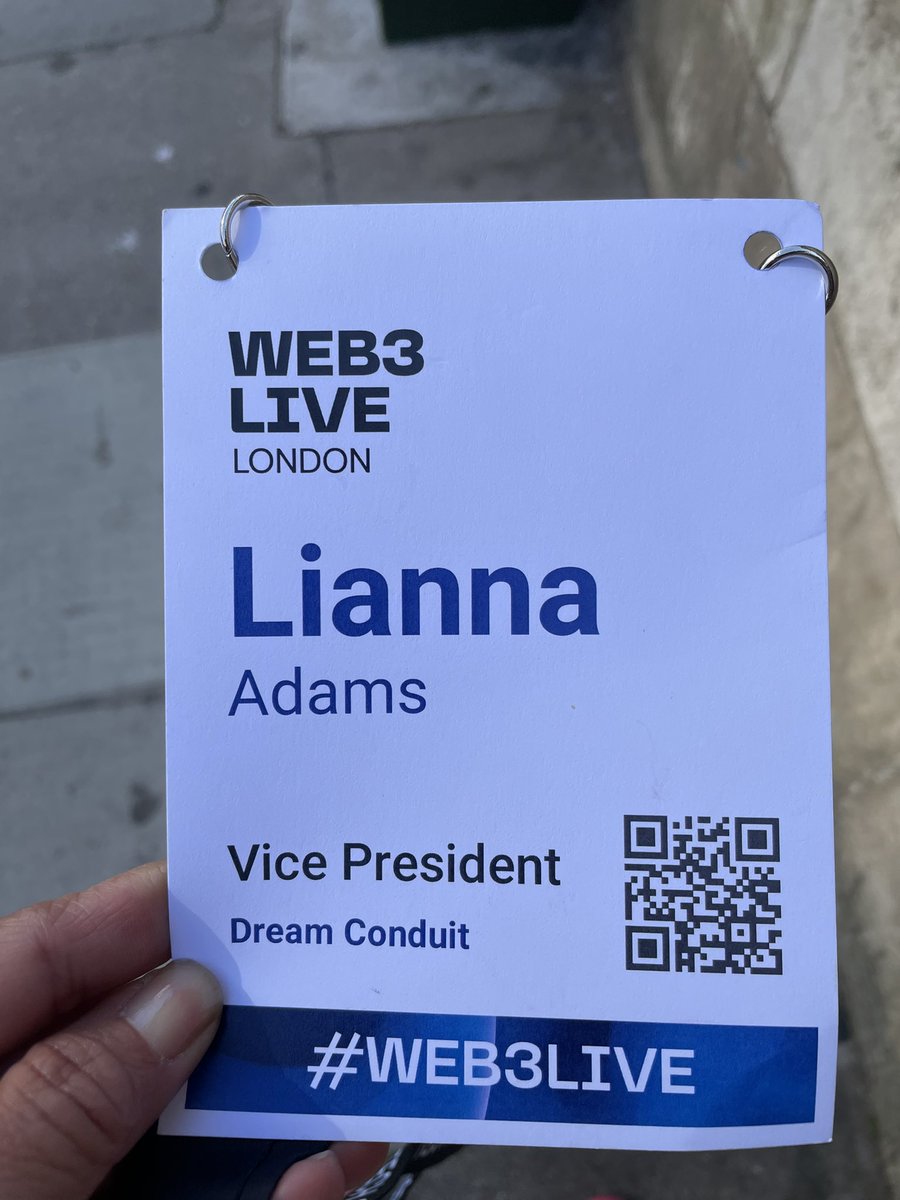 Today will be the last day of <a href="/TheDreamConduit/">The Dream Conduit</a> where I served as Vice President &amp; Curation Conduit lead, helping creatives to create a personalised approach to their Web3/NFT journey. 

My journey in helping creatives will continue on always.

Tap in 1pm➡️ x.com/i/spaces/1mnxe…