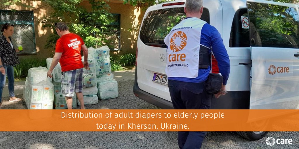 CARE International (@careglobal) on Twitter photo #KakhovkaDam: "CARE & partners will provide emergency aid, including water supply and essential goods to affected communities in #Kherson and to thousands of people that might be displaced by the floods." - Selena Kozakijevic, <a href="/CAREUkraineResp/">CARE Ukraine</a>, Area Manager Southern #Ukraine️. #KakhovkaDam: "CARE & partners will provide emergency aid, including water supply and essential goods to affected communities in #Kherson and to thousands of people that might be displaced by the floods." - Selena Kozakijevic, <a href="/CAREUkraineResp/">CARE Ukraine</a>, Area Manager Southern #Ukraine️.