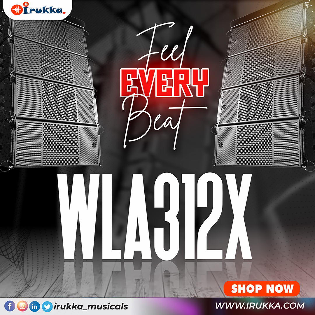 Feel Every Beat!!! 🔥🔊
#wharfedalepro #WLA312X is an advanced 3-way #Linearray #speaker system capable of handling vast amounts of #power.
This is one line array system that pushes your #sound from the front all the way to the back of your church auditorium.

#shopnow!

#irukka