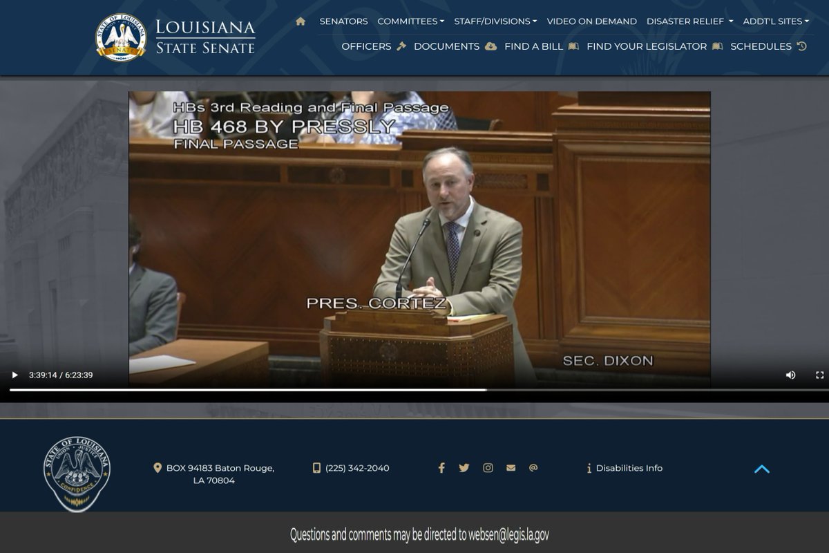 TigerGeaux's tweet image. Thank you to Sen. Gary Smith and @KatrinaRJackson for helping @TAPressly and @LaMedSoc #fixpriorauth. HB 468 returns to the House for concurrence. #lalege @AmerMedicalAssn