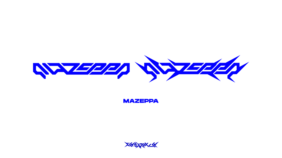 Apex_tyaneko's tweet photo. [ ご依頼 ]

歌激ウマ2人組ユニットMazeppa様(@cha_su26 )へロゴを作成させて頂きました！！

#Rel1cStyle 
#ロゴデザイン https://t.co/tePTj3IXQC