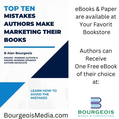 Learn everything you need to know about being a successful author with the Top Ten book series by @BAlanBourgeois. It covers 10 essential topics for authors. #TopTenBooks #AuthorSuccess buff.ly/425QSxg