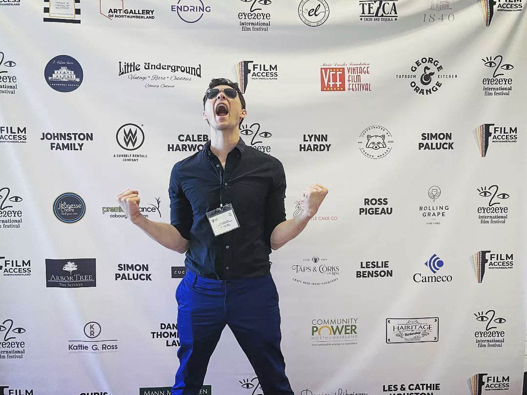 I had an incredible time this past weekend at the Eye2Eye International Film Festival! Seeing <a href="/storage_roomB/">Storage Room B</a> on the big screen was very special. Thanks to #FilmAccessNorthumberland for selecting my film!

<a href="/TownofCobourg/">Town of Cobourg</a> #filmfest #filmfestival #filmmaker
