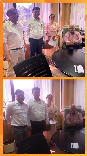 ishbtish's tweet photo. Productive advocacy meeting today with Hon' Secy #ISHBT @drtuphan &amp; Dr RN Gangadhar, President of Medical Assessment &amp; Rating Board, National Medical Commission. Discussed crucial aspects of various superspeciality courses in Haematology for excellence &amp; advancement in the field. https://t.co/JxeQ3x4AVM