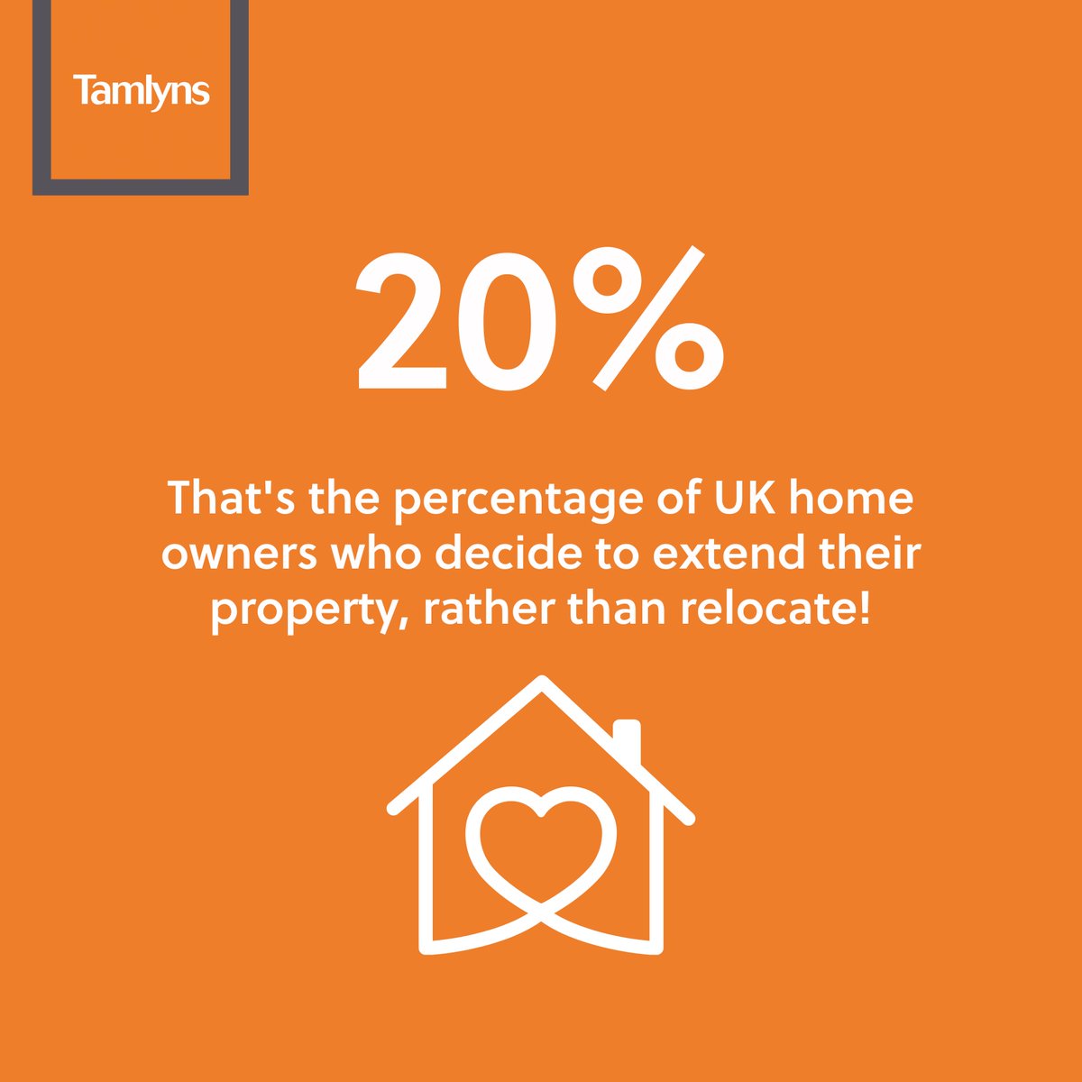 A recent study found that as many as 20% of people would rather extend their property than relocate. Consider Tamlyns to assist in the development of your property, with our range of architectural and residential services! #property #propertymarket #extension #extend #building