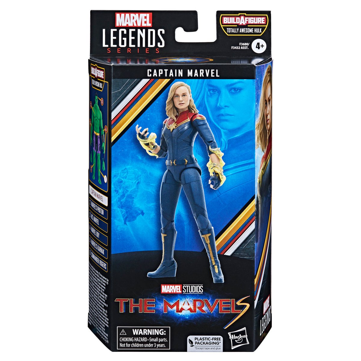 New Marvel Legends of Captain Marvel! #TheMarvels