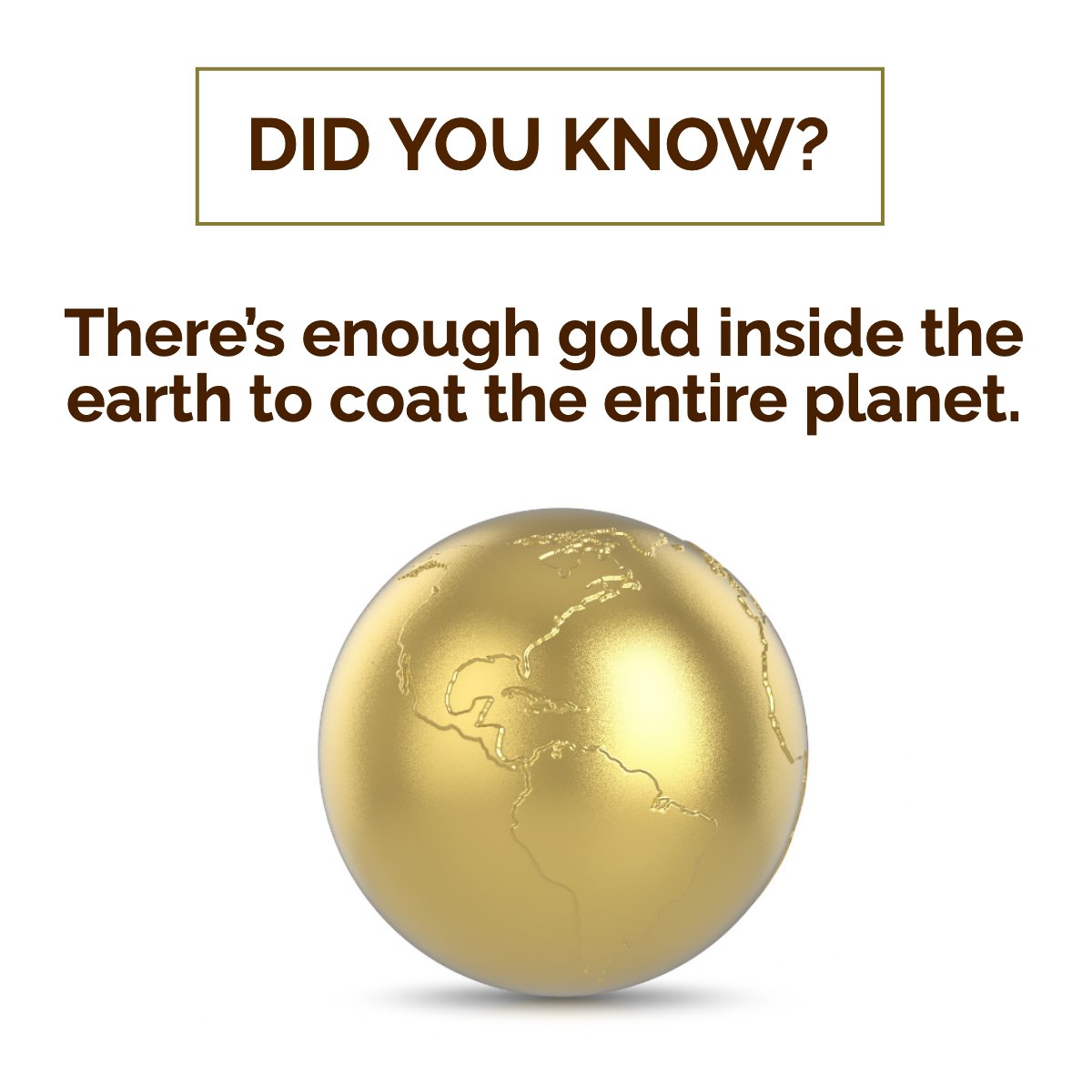 Did you know?

🌍 There's enough gold inside the earth to coat the entire planet. 🌎

#didyouknowthat     #didyouknow     #gold     #factss     #factoftheday     #earth
#realestate #realtor #southcarolina #homebuyer #land #homeowner #homeimprovement #lakemarion