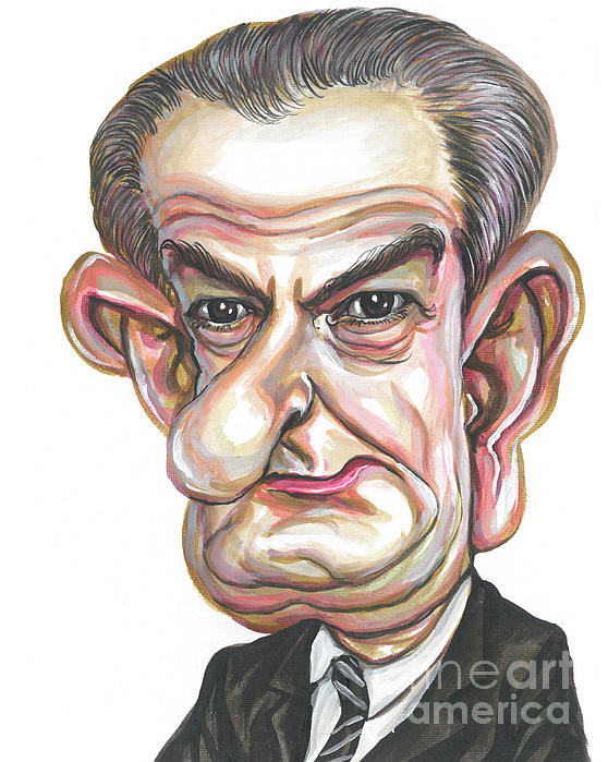 New artwork for sale! - "President Lyndon B. Johnson" - fineartamerica.com/featured/presi… @fineartamerica