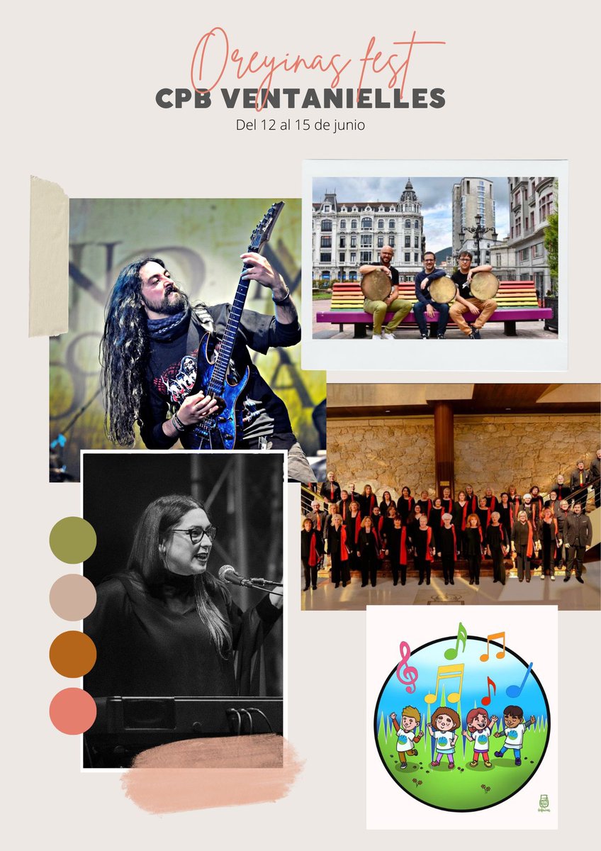 CPBVentanielles's tweet photo. Ya tenemos cartel de la próxima edición del “Oreyinas fest” que se celebrará la próxima semana en nuestro colegio.
Gracias a todas las familias por su colaboración para que saliese adelante y a todos los grupos por su absoluta disposición a participar.
#oreyinasfest #musica https://t.co/KO20FKrG2J