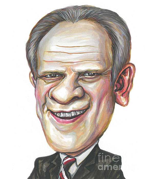 New artwork for sale! - "President Gerald Ford" - fineartamerica.com/featured/presi… @fineartamerica